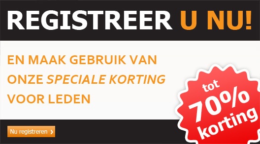 Registreer u nu!