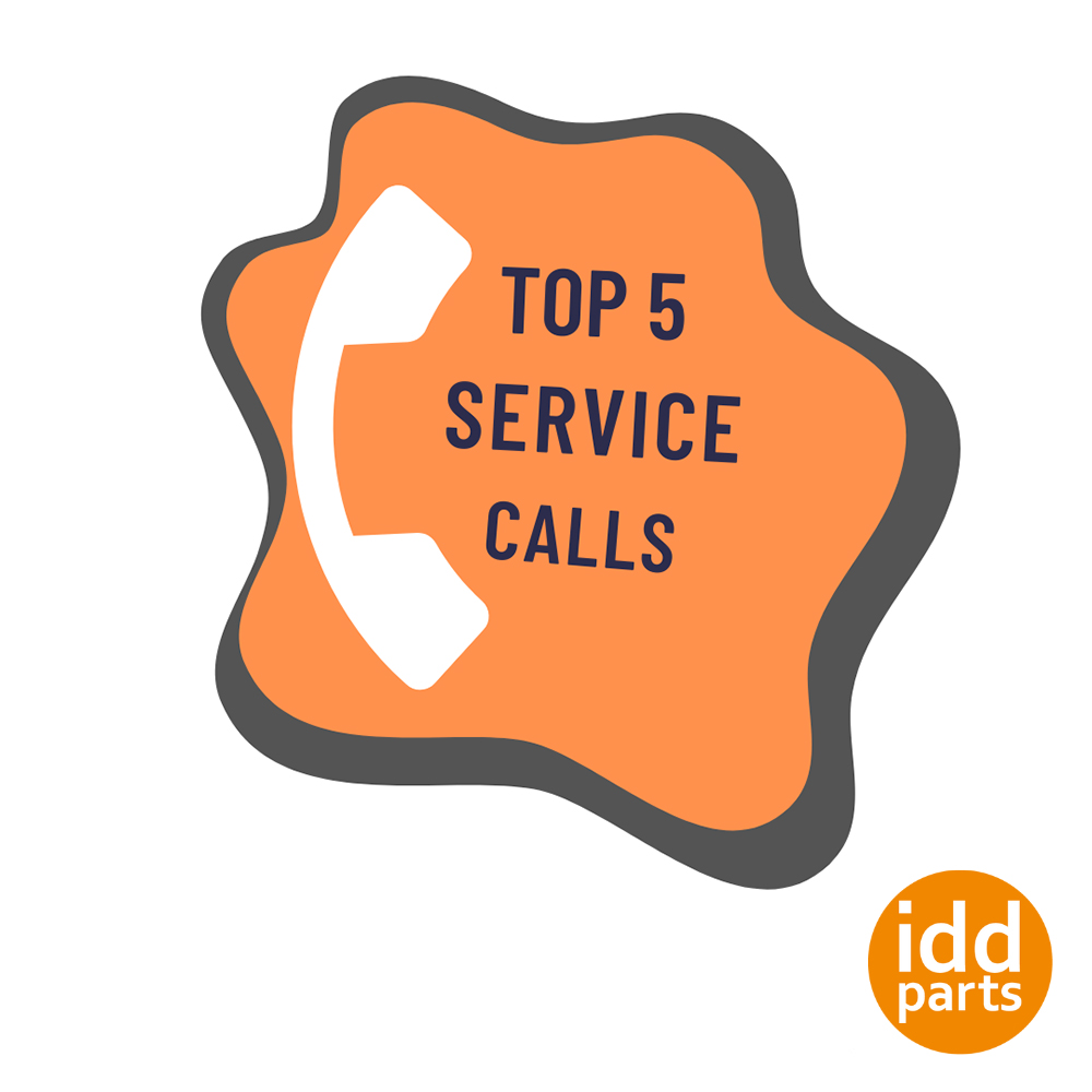 Conseils après-vente : Les 5 principaux appels de service