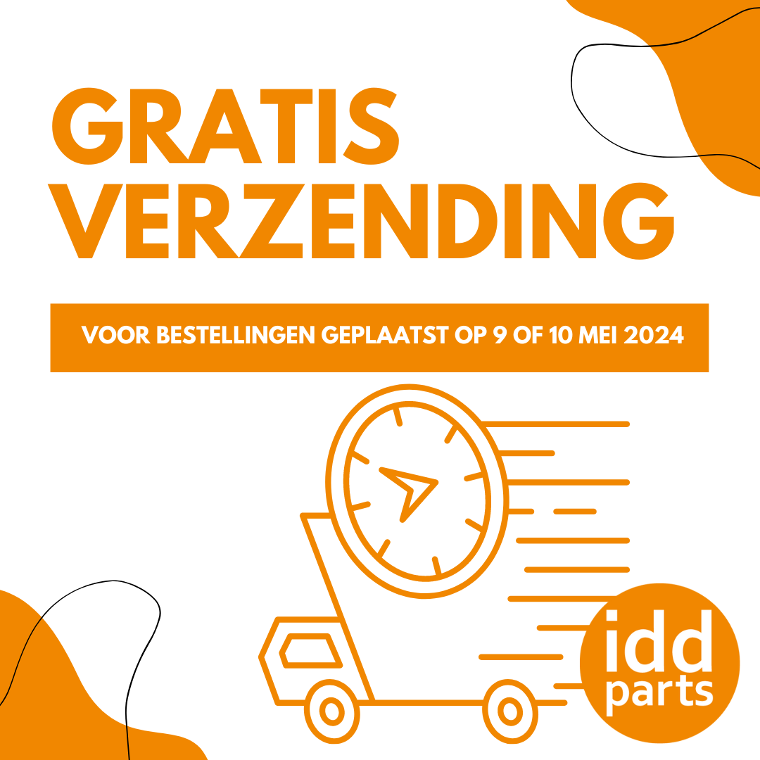 Gratis verzending op Hemelvaartsdag!