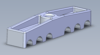 Belt clamping bracket