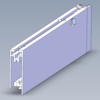 mounting set for turnlock TOS