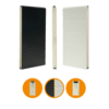 Alpha deurpaneel, type ISO Micro, 40x610mm RAL7016