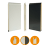 Crawford 1042 panel - stal - RAL7016 na zewnątrz, wewnątrz RAL9002