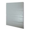 Pannello Crawford per porta originale 342, in acciaio, 42x500 mm, RAL 9002