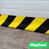 DoorMag W=400mm, 9.2m incl. wire mesh Black/yellow