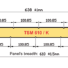 Tecsedo TSMK610-7016 - stucco/stucco