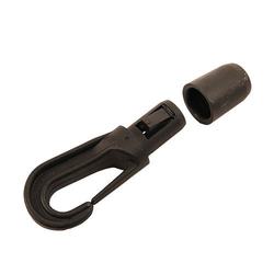 Plastic hook for 8mm elastic