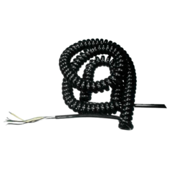 Spiral cable, short