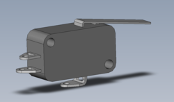 Microswitch for locking device