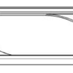 Flush m. fr. BDE-D built-in wh