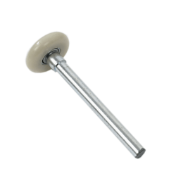 Roller, long, 2 inch, 11mm shaft, Stainless steel