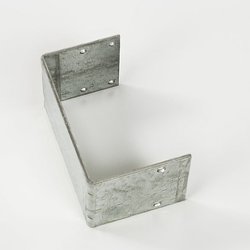 Montageplaat voor buffer bij laagsysteem