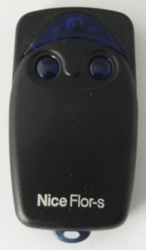 Nice Flor-s handzender, 433 Mhz, 2 kanaals