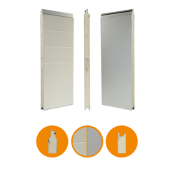 Hörmann SPU F42 Micrograno H750, RAL 9006