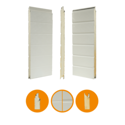 IDD-HO paneel, voor Hörmann SPU30/40, SPU F42 42x750mm, RAL 9002