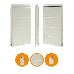 Panel bramowy Novoferm  45x500mm, RAL 9002