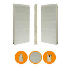 Stucco / Stucco panel finger safe - ST9V