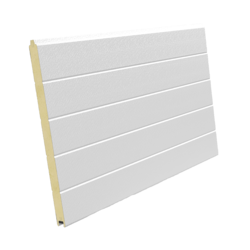 Type W Panel 610 x 40 Stucco / Stucco White