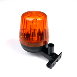 Pomarańczowa lampa ostrzegawcza LED