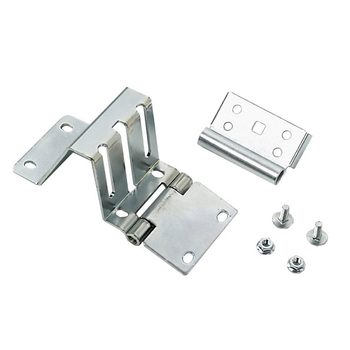 Side hinge, 10mm raised top blade, reversed button