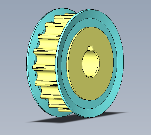 Pulley HTD 8M Z18