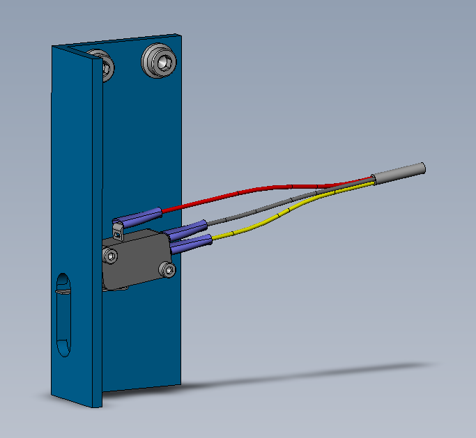 Cord switch plate CO48 compl.