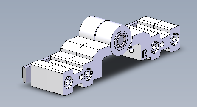 Folding joint right colourless