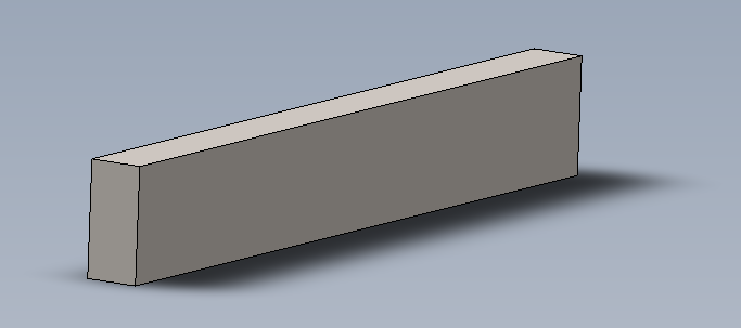 Supp. mousse BAT 19 15x7x100mm
