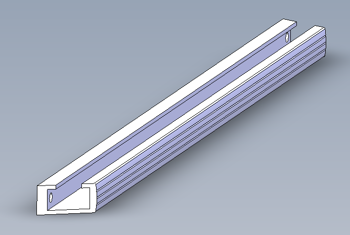 Gleitschiene P1567 b., 600mm