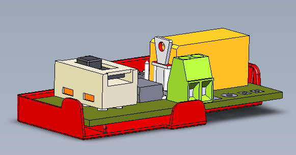 PCB assembled DFA 127 MOT