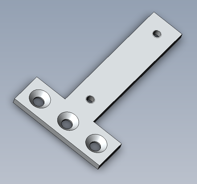 Plaque de montage T