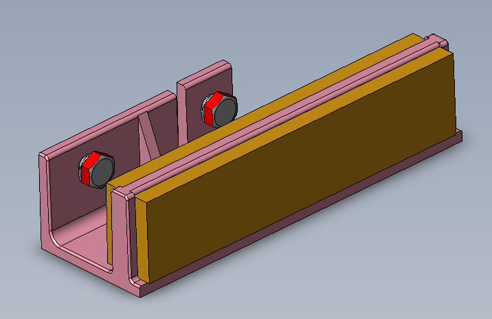 door leaf guide (lateral part