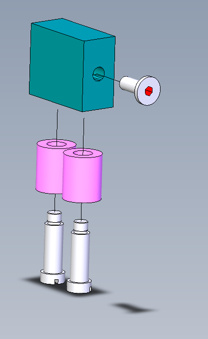 Door leaf guide with roll