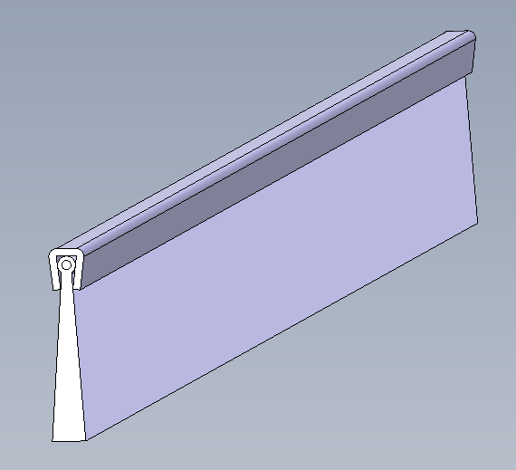 P1611 Strip brush L=13mm