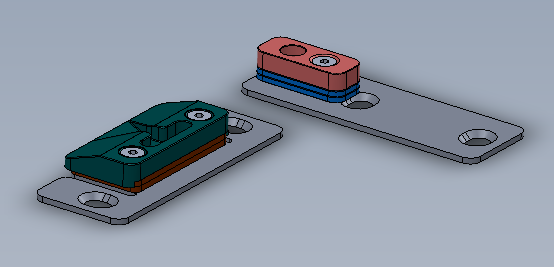 MS set floor elements 18er L/R
