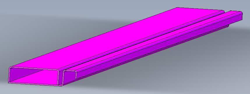 Floor channel TC type F-2