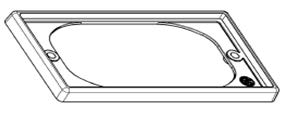 Flush m. fr. BDE-D built-in wh