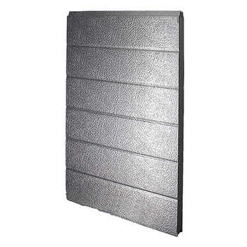 Door panel aluminum 40x610mm, stucco/stucco