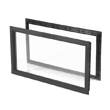 Window 638x373mm, panel thickness 40-45mm