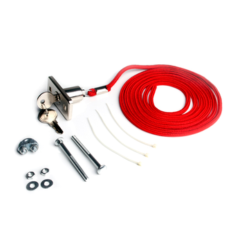 Outside release kit with keys