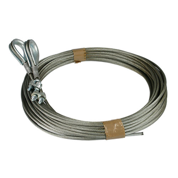 Staalkabelset 4mm geschikt voor Hormann industriedeuren, L=7000mm