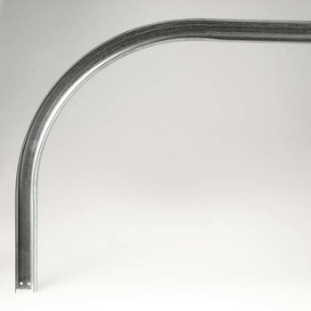 Curve, 2 inch, Stainless steel, radius 380mm