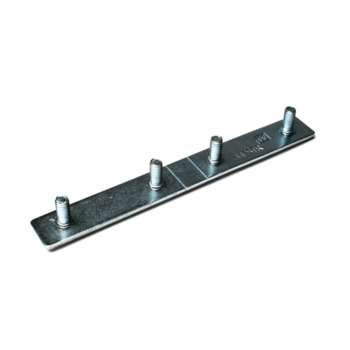Mounting strip for 70mm side hinges (double)