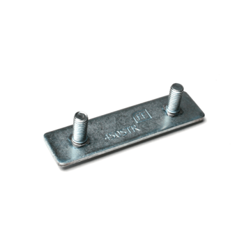 Mounting strip for 70mm side hinges (single)