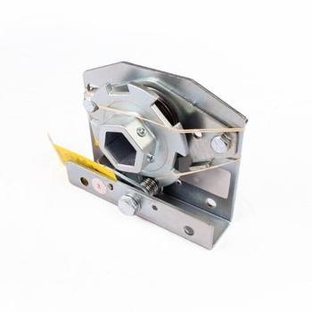 Spring break device suitable for use with Crawford 32mm hex shaft, left