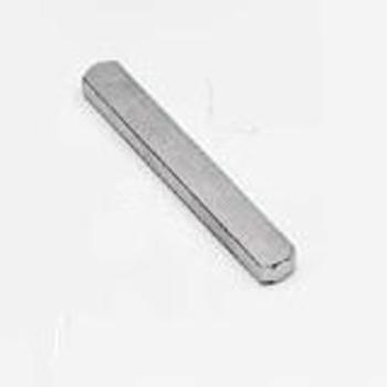 Clavette, droit, longueur 38 mm, arbre tubulaire