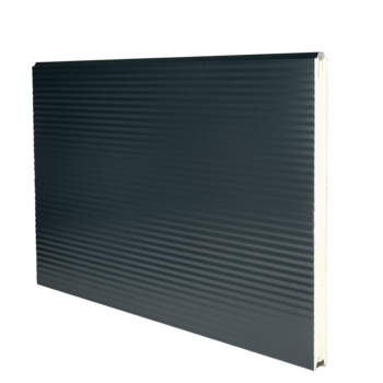 Alpha deurpaneel, type ISO Micro, 40x610mm RAL7016