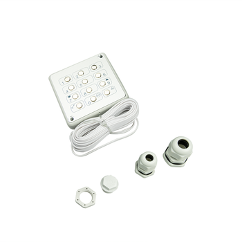 Keypad with card reader