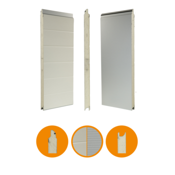 Hörmann SPU F42 Micrograin H750, RAL 9006