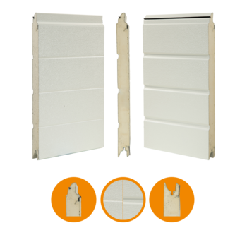 IDD-HO panel for Hörmann SPU 30/40, 42x500mm, RAL 9002